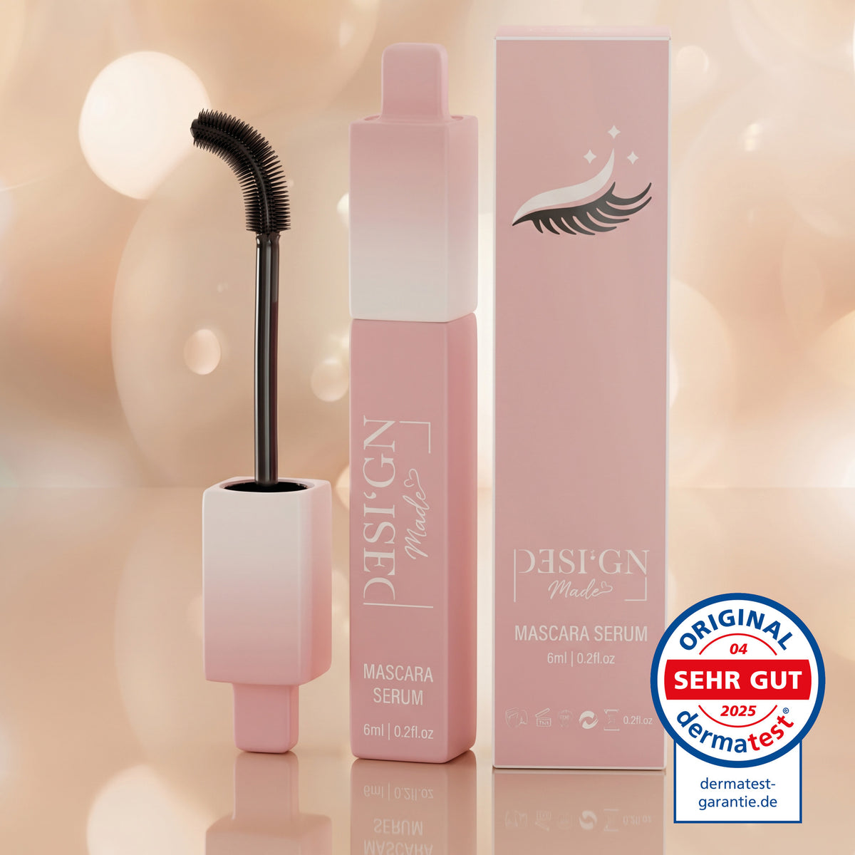 TUBING MASCARA MIT WACHSTUMSSERUM - DESI'GN MADE