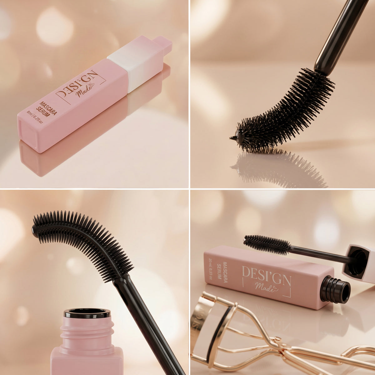 TUBING MASCARA MIT WACHSTUMSSERUM - DESI'GN MADE